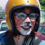 Me exhibiting extreme goof at the Fremont Fair, Summer, 2002