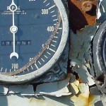 Engine parts in a Ballard stock yard. &copy; Mahalie Pech